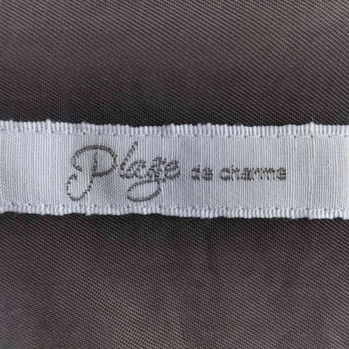 プラージュ PLAGE 21SS Fibril Open Collar シャツ Fibril オープンカラーシャツ レディース FREE