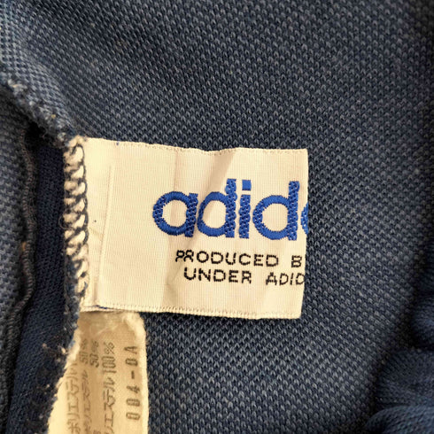 アディダス adidas 70s デサント製 フロントロゴ サイドライントラックパンツ レディース 4号