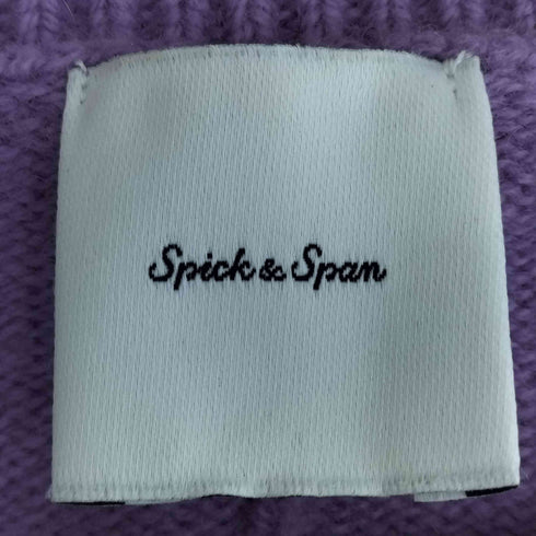 スピックアンドスパン Spick and Span 21AW ウールカシミヤ クループルオーバー レディース FREE