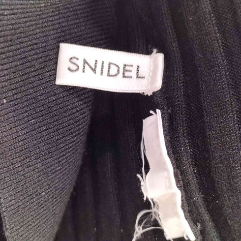 スナイデル snidel 23AW ハイネック ニット トップス レディース FREE