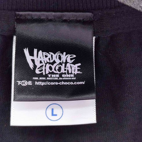 ハードコアチョコレート HARDCORE CHOCOLATE フロントプリント S/S Tシャツ メンズ JPN:L