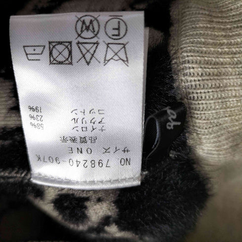 オズモーシス OSMOSIS 24AW ジャガードニットパンツ レディース ONE SIZE