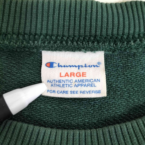 チャンピオン Champion カレッジロゴプリント クルーネックスウェット メンズ import:L