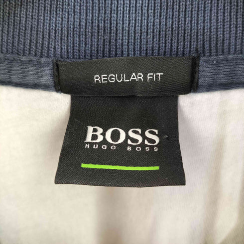 ボスヒューゴボス BOSS HUGO BOSS REGULAR FIT フロントロゴ刺繍 ジップアップスウェット メンズ import:M