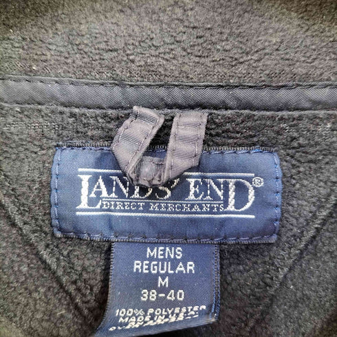 ランズエンド LANDS END USA製 ジップアップフリースジャケット polartec メンズ REGULAR M