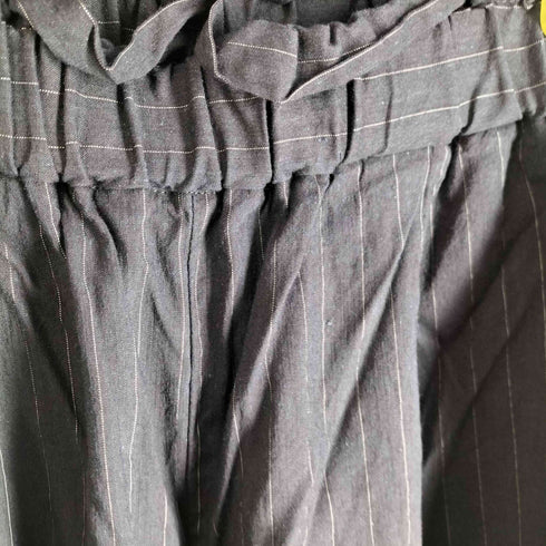 ジャーナルスタンダード JOURNAL STANDARD 24SS ウォッシャブルコットンリネンVISワイドパンツ ストライプ レディース JPN:36