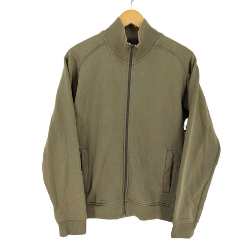 バナナリパブリック BANANA REPUBLIC インサイドアウト ジップアップ ラグランスウェット ベンチレーション メンズ import:S