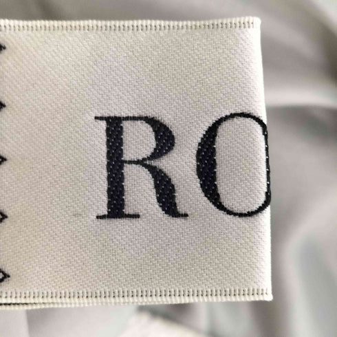ロペピクニック Rope Picnic ウール混 タック ベルト付 ワイドストレートパンツ レディース 38