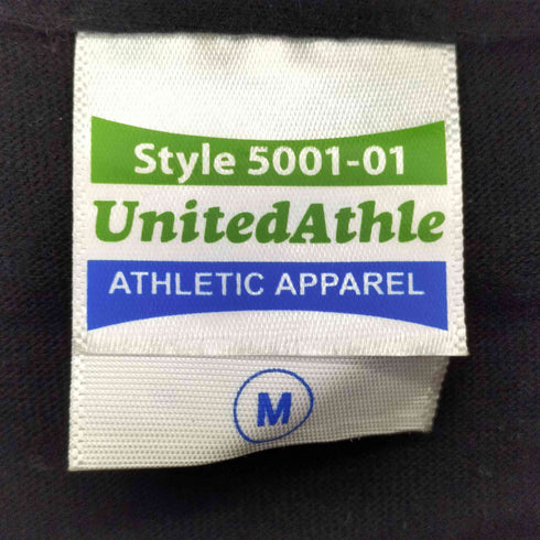 ユナイテッドアスレ UNITED ATHLE フロントプリント S/S Tシャツ メンズ JPN:M