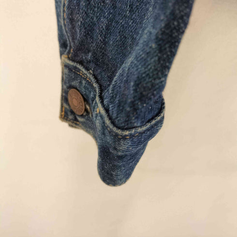 ドゥニーム Denime DENIME AUTHENTIC 90s LOT557 557XXサンプリング 日本製 3rd型 デニムトラッカージャケット メンズ M