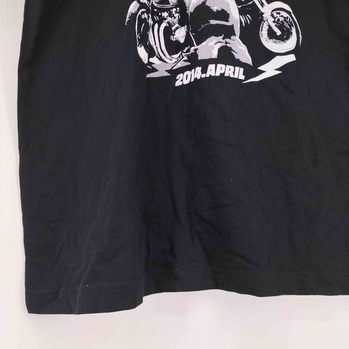 ユナイテッドアスレ UNITED ATHLE フロントプリント S/S Tシャツ メンズ JPN:L