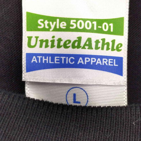 ユナイテッドアスレ UNITED ATHLE フロントプリント S/S Tシャツ メンズ JPN:L