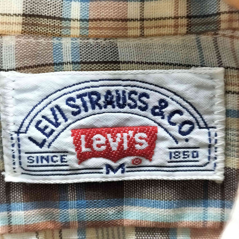 リーバイス Levis 70-80S ウエスタンシャツ メンズ JPN:M