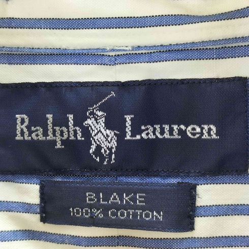 ラルフローレン RALPH LAUREN blake ボタンダウン ポニー刺繍シャツ メンズ JPN:L