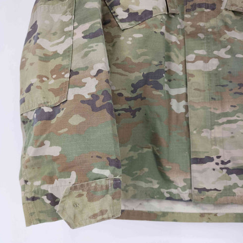 ユーエスアーミー U.S. ARMY カモフラ ミリタリージャケット メンズ M-R