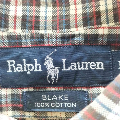 ラルフローレン RALPH LAUREN blake ボタンダウン ポニー刺繍シャツ メンズ JPN:L