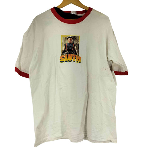 フロントプリント S/S リンガーTシャツ メンズ import:XL