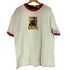 フロントプリント S/S リンガーTシャツ メンズ import:XL