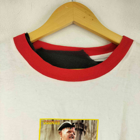 フロントプリント S/S リンガーTシャツ メンズ import:XL