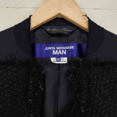 ジュンヤワタナベコムデギャルソンマン JUNYA WATANABE COMME des GARCONS MAN 24SS blazer customized with cotton nylon tweed メンズ XS