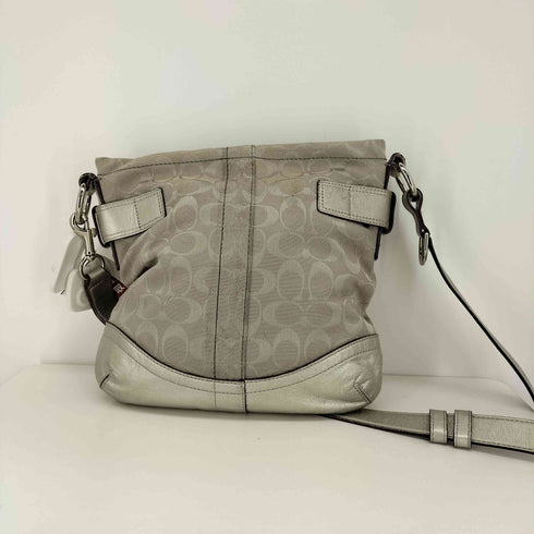 コーチ COACH シグネチャー キャンバス ショルダー バッグ レディース