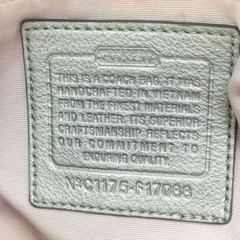 コーチ COACH シグネチャー キャンバス ショルダー バッグ レディース