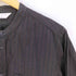スティルバイハンド STILL BY HAND シャドーストライプバンドカラーシャツ メンズ 46