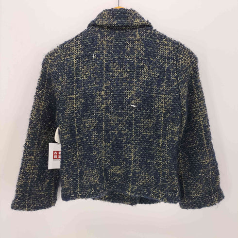 コーヘン COOHEM 100% GENUINE KNIT TWEED JACKET レディース