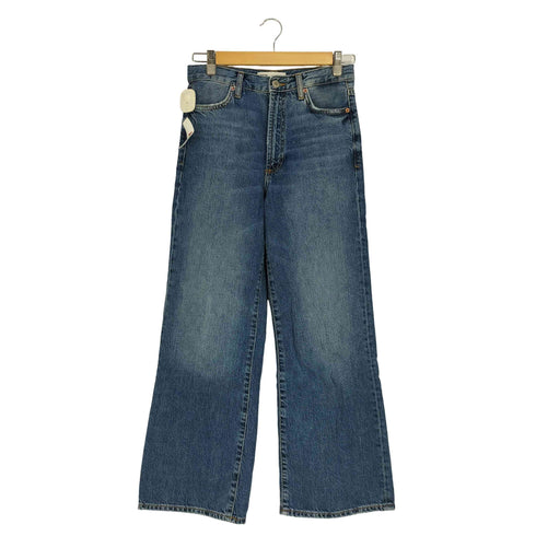 ザラ ZARA THE PAX CULOTTE ダメージ加工 デニムパンツ レディース EUR:34