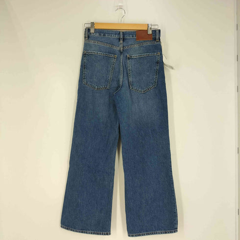 ザラ ZARA THE PAX CULOTTE ダメージ加工 デニムパンツ レディース EUR:34