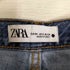 ザラ ZARA THE PAX CULOTTE ダメージ加工 デニムパンツ レディース EUR:34