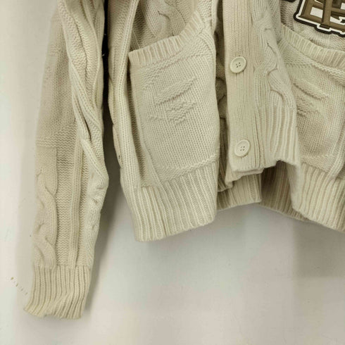アベイシングエイプ A BATHING APE CABLE KNIT CARDIGAN メンズ JPN:M