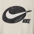 ナイキ NIKE 90-00s MADE IN USA フロントレザーロゴ刺繍 プルオーバーパーカー メンズ