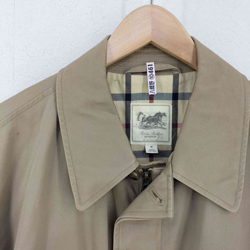 ブルックスブラザーズ BROOKS BROTHERS 香港製 ジップ 比翼 ステンカラーコート メンズ import:M