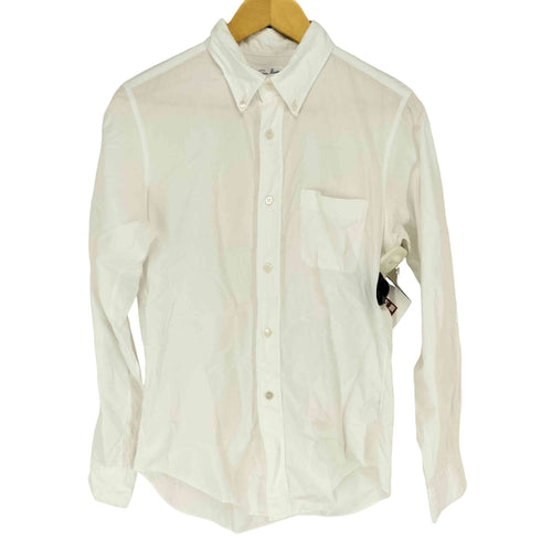 サンリミット Sans limite SH02 White ブロードボタンダウンシャツ メンズ JPN:0