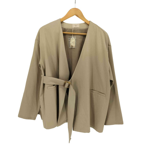 moi tytto 袖ボタンベルト付きジャケット sweet レディース FREE