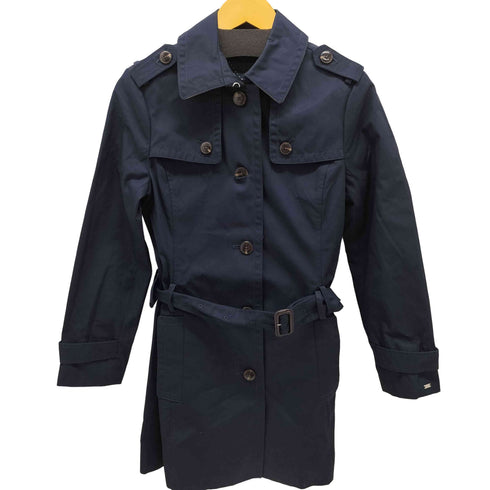 トミーヒルフィガー TOMMY HILFIGER コットントレンチコート レディース S