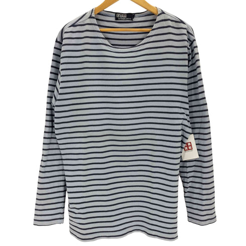 ポロバイラルフローレン Polo by RALPH LAUREN ボーダーバスクシャツ メンズ import:L