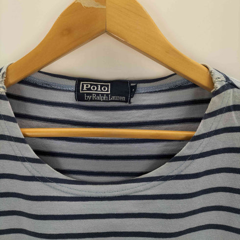 ポロバイラルフローレン Polo by RALPH LAUREN ボーダーバスクシャツ メンズ import:L