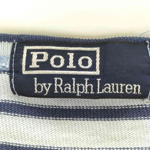 ポロバイラルフローレン Polo by RALPH LAUREN ボーダーバスクシャツ メンズ import:L