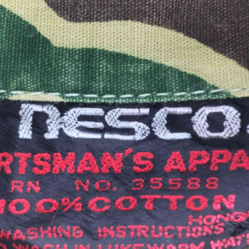 nesco ダックハンター カモ柄 ジャンプスーツ メンズ