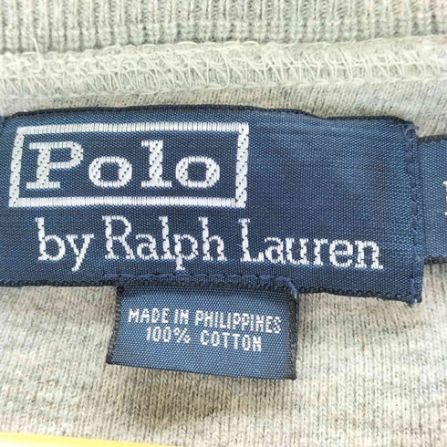 ポロバイラルフローレン Polo by RALPH LAUREN ヘンリーネック長袖Tシャツ メンズ import:M