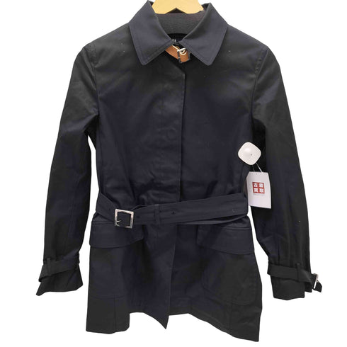 トミーヒルフィガー TOMMY HILFIGER スタンドカラー ネックベルト トレンチコート レディース M