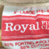 Royal FIRST CLASS 80s USA製 プリントクルーネックTシャツ メンズ import:XL