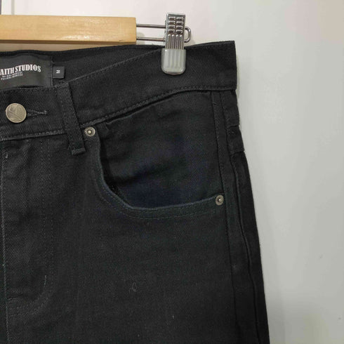 NO/FAITH STUDIOS 2024AW BASIC DENIM BOOT CUT / BLK メンズ JPN:M