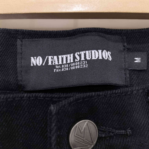 NO/FAITH STUDIOS 2024AW BASIC DENIM BOOT CUT / BLK メンズ JPN:M