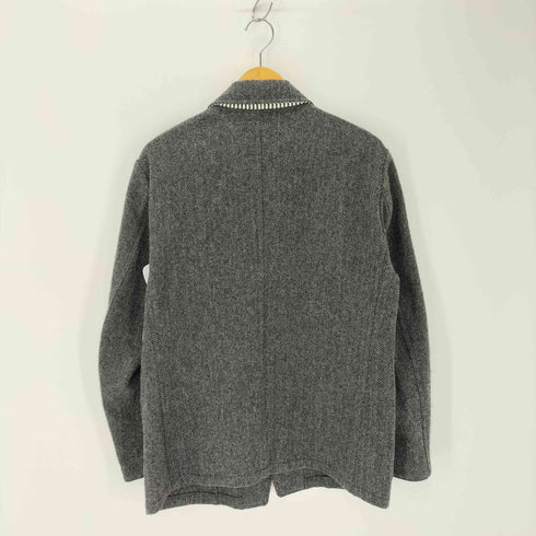ビームス BEAMS WORK HANDS ウールヘリンボーンテーラードジャケット メンズ
