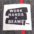 ビームス BEAMS WORK HANDS ウールヘリンボーンテーラードジャケット メンズ