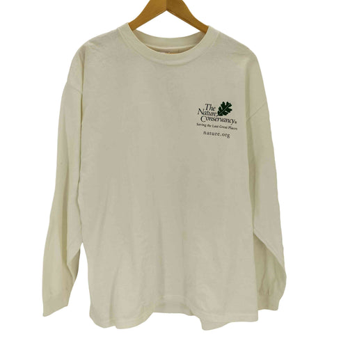 デルタプロウェイト DELTA PRO WEIGHT 90s プリントクルーネックロングスリーブTシャツ メンズ import:XL