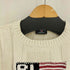 ポロジーンズカンパニーラルフローレン POLO JEANS COMPANY RALPH LAUREN 星条旗 ケーブルコットンニット レディース import:L